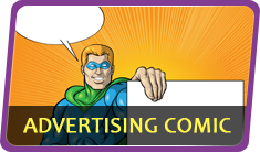 ADVERTISING COMIC